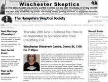 Tablet Screenshot of hampshireskeptics.org